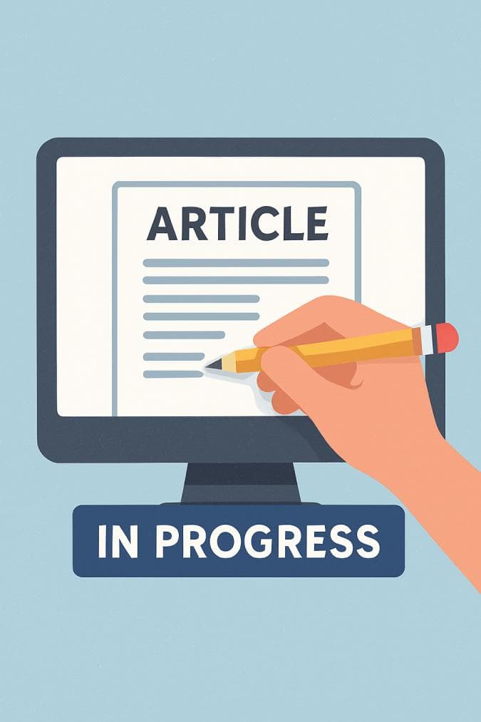 Book cover for an In Progress article